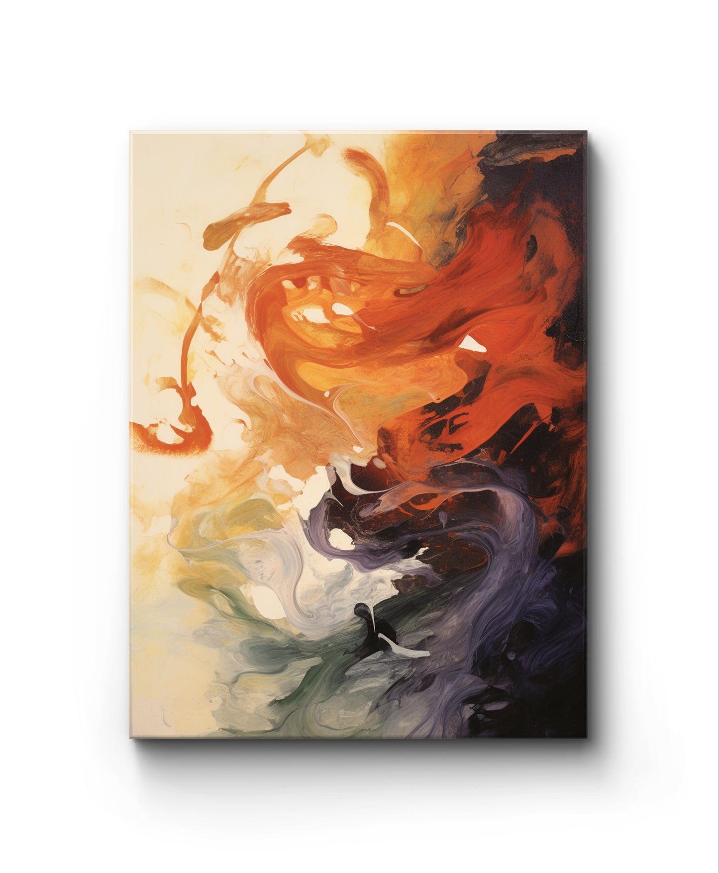 Dragon Abstract Painting