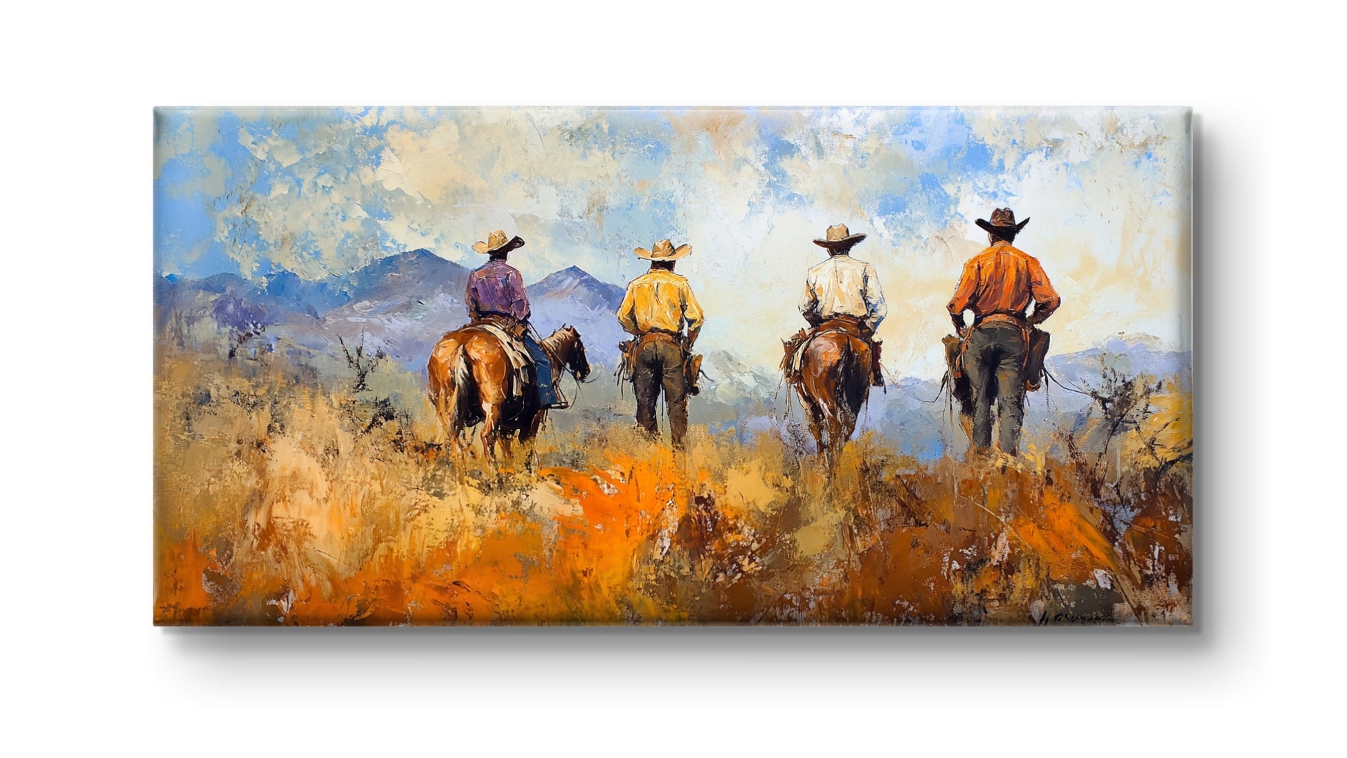 The Ranch by Pompidou Moderne | Painting for Living Room