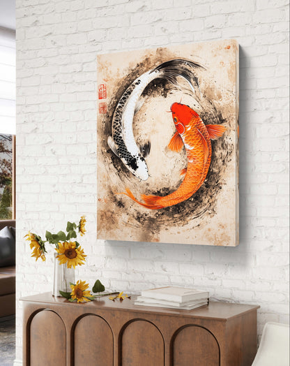 Chinese Koi Fish - Feng Shui Paintings