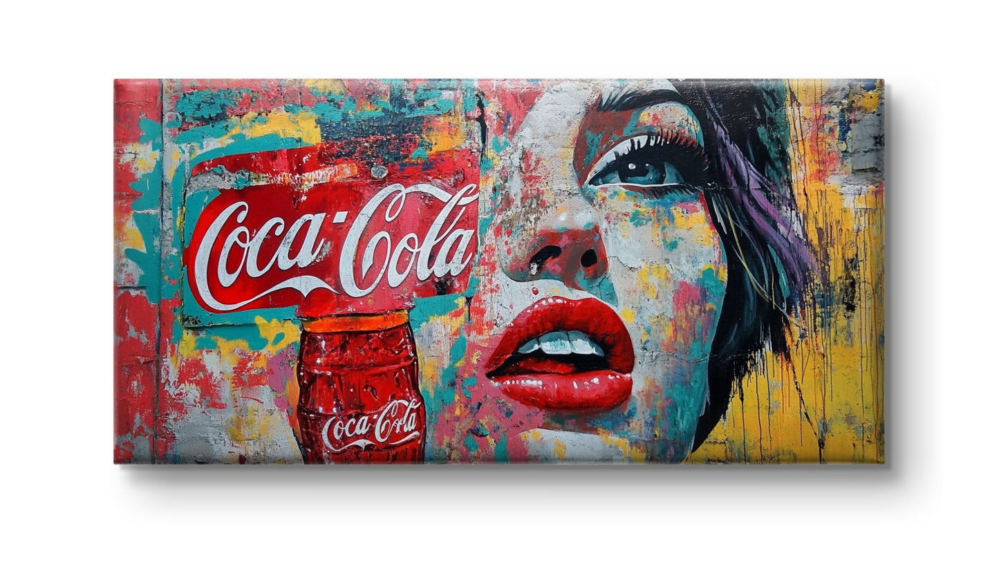 The Holy Cola by Pompidou Moderne | Painting for Living Room