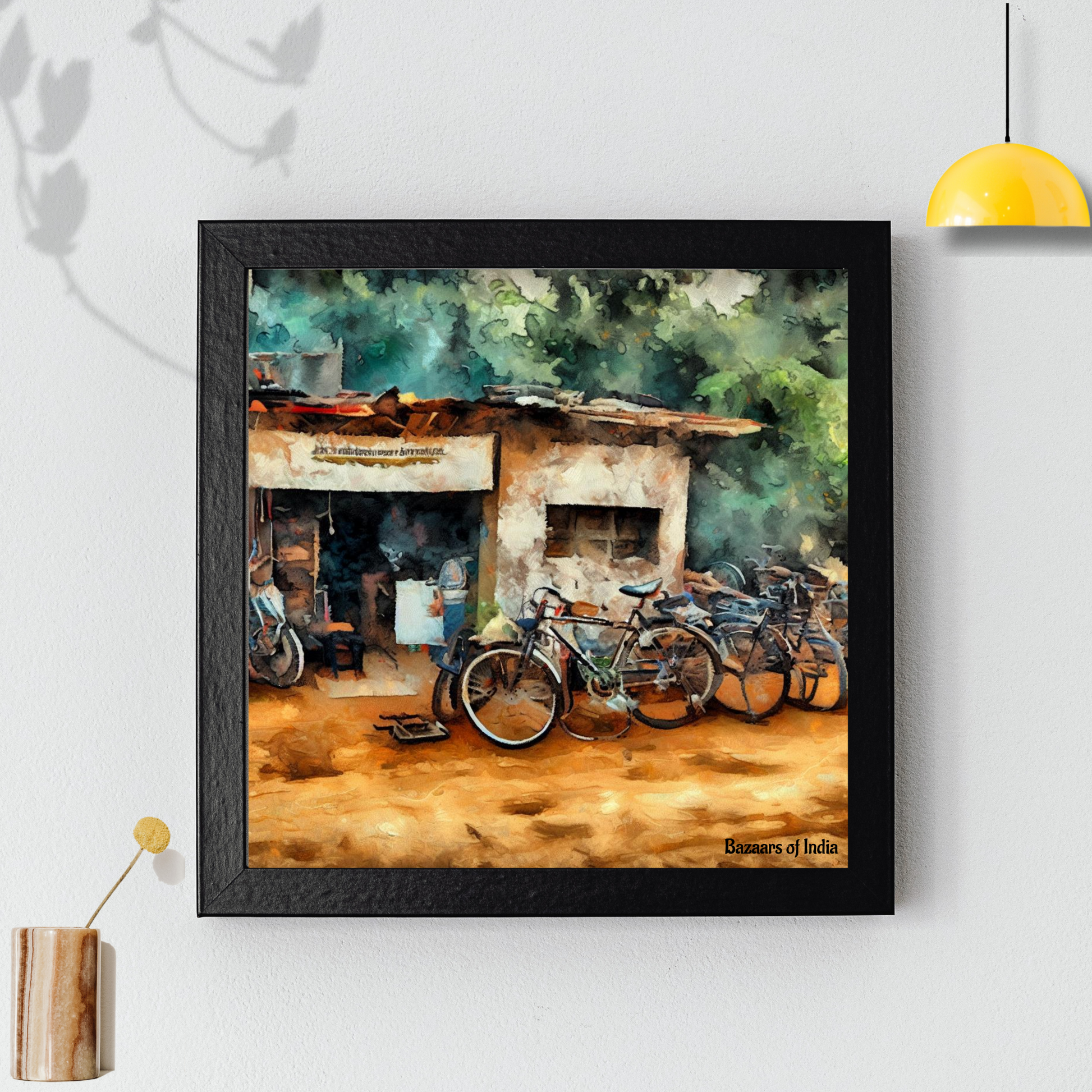 Puncture Repair Indian Art wall decor