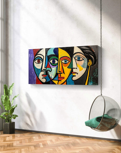 The Sacred Feminine by Pompidou Moderne | Painting for Living Room