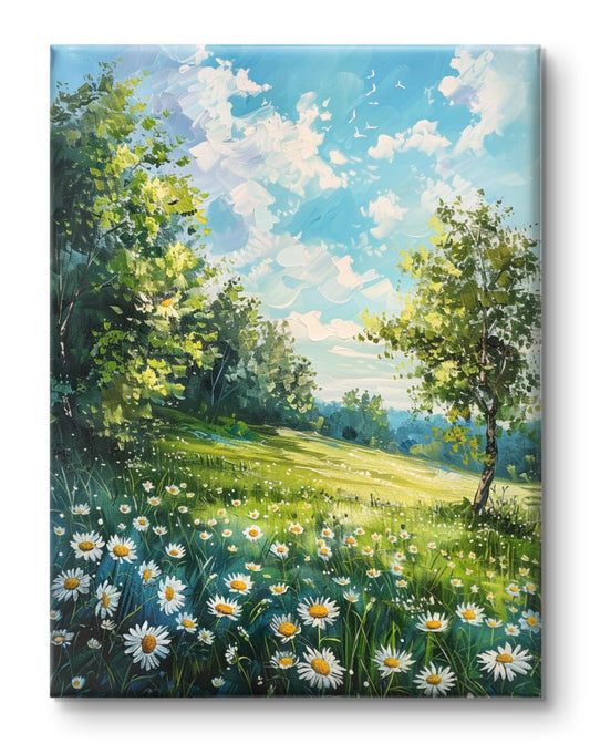 Buy Wall Art Flower Meadows - Vaastu Paintings