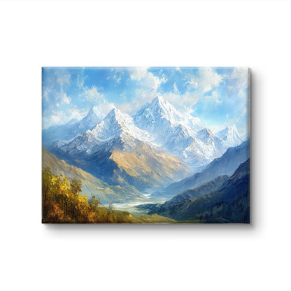 Majestic Himalayas - Vaastu Paintings