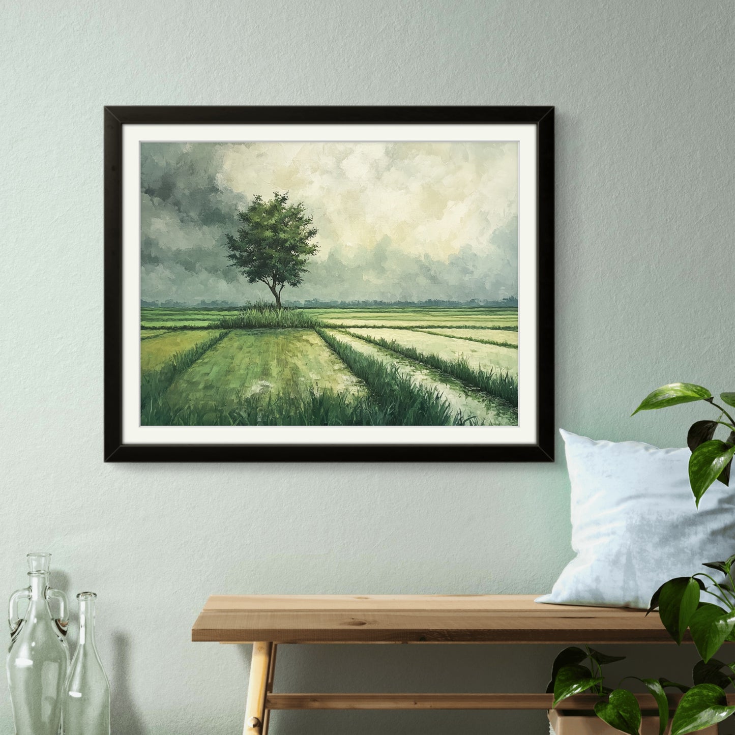 Buy Wall Art Paddy Fields & Nature - Vaastu Paintings