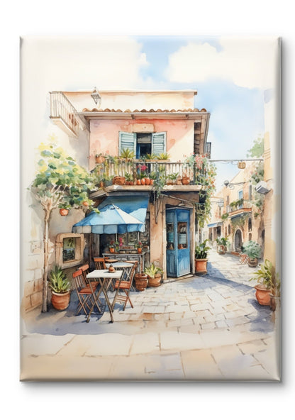 Buy Wall Art Cafe In Sorrento by Coffee Couture