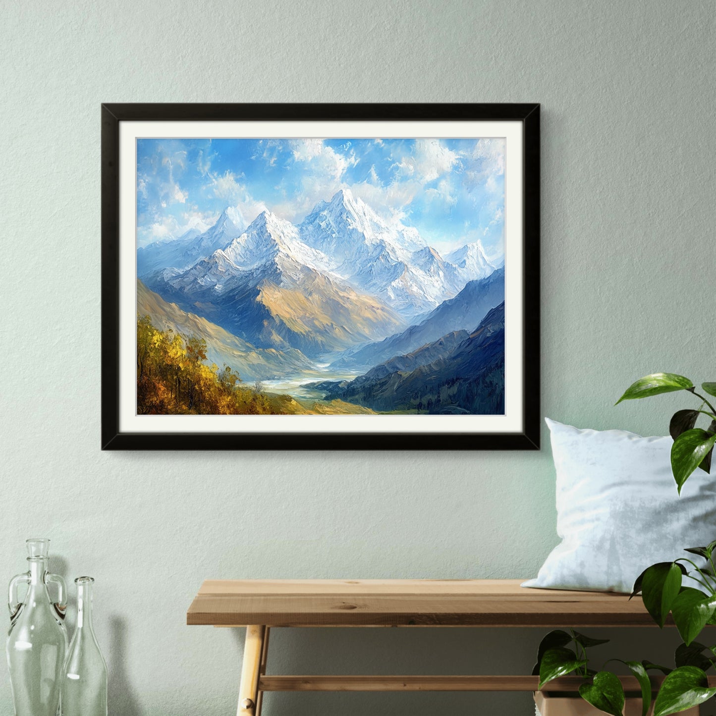 Majestic Himalayas - Vaastu Paintings