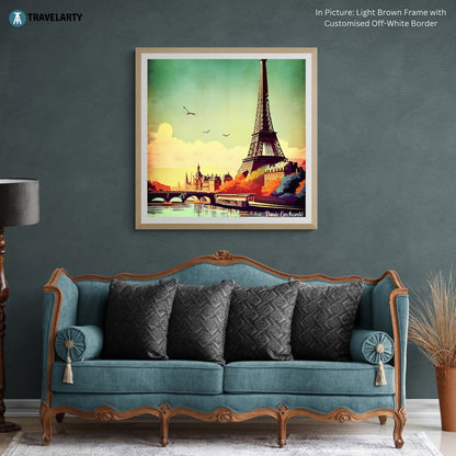 Good Evening Eiffel Wall Art Painting