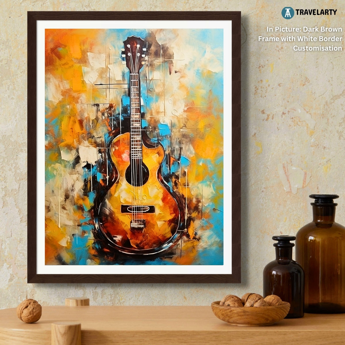 Buy Wall Art Ukulele by NYC Abstract