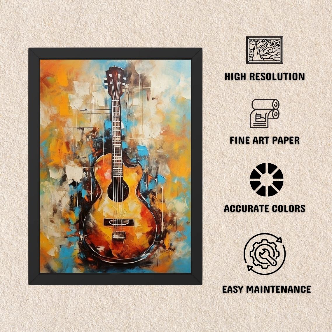 Buy Wall Art Ukulele by NYC Abstract