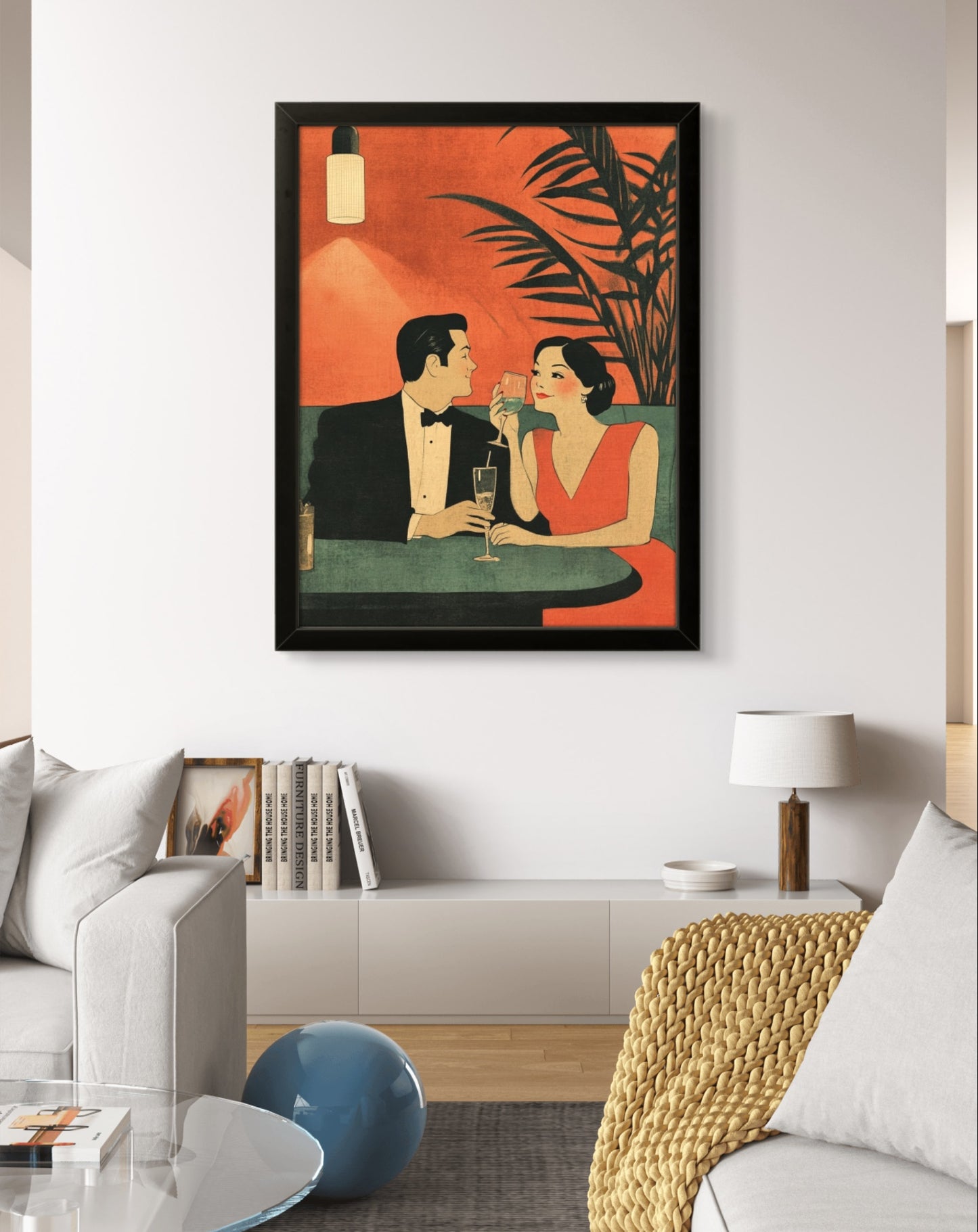 Buy Wall Art Retro Bar- Limited Edition