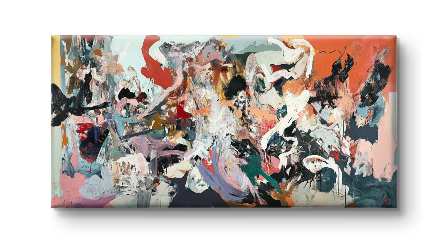 Not So Much Chaos by Pompidou Moderne | Painting for Living Room