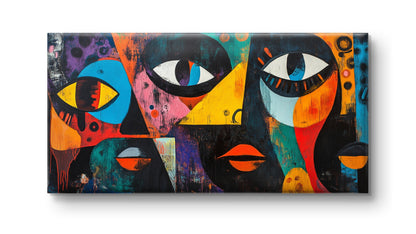 Graffiti in Tijuana by Pompidou Moderne | Painting for Living Room