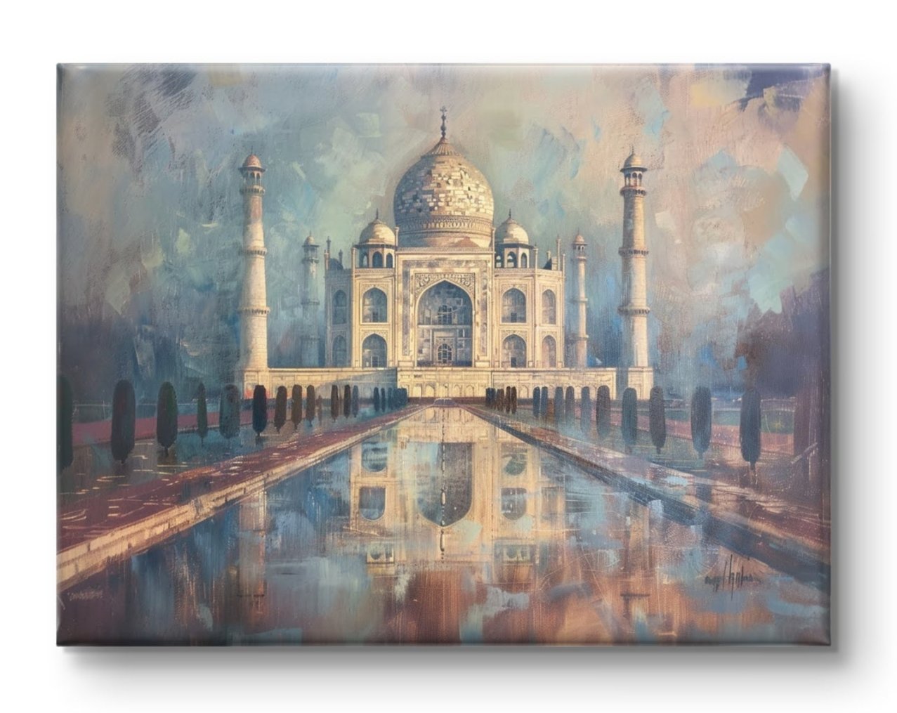 Buy Wall Art Vintage Taj Mahal - Limited Edition