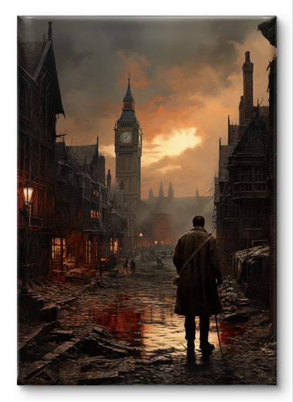 Buy Wall Art Big Ben in WW1 by Vintage London