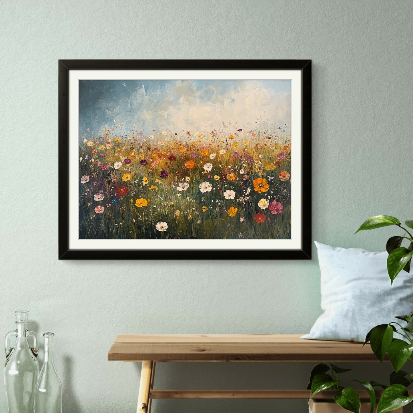 Flower Garden - Vaastu Paintings