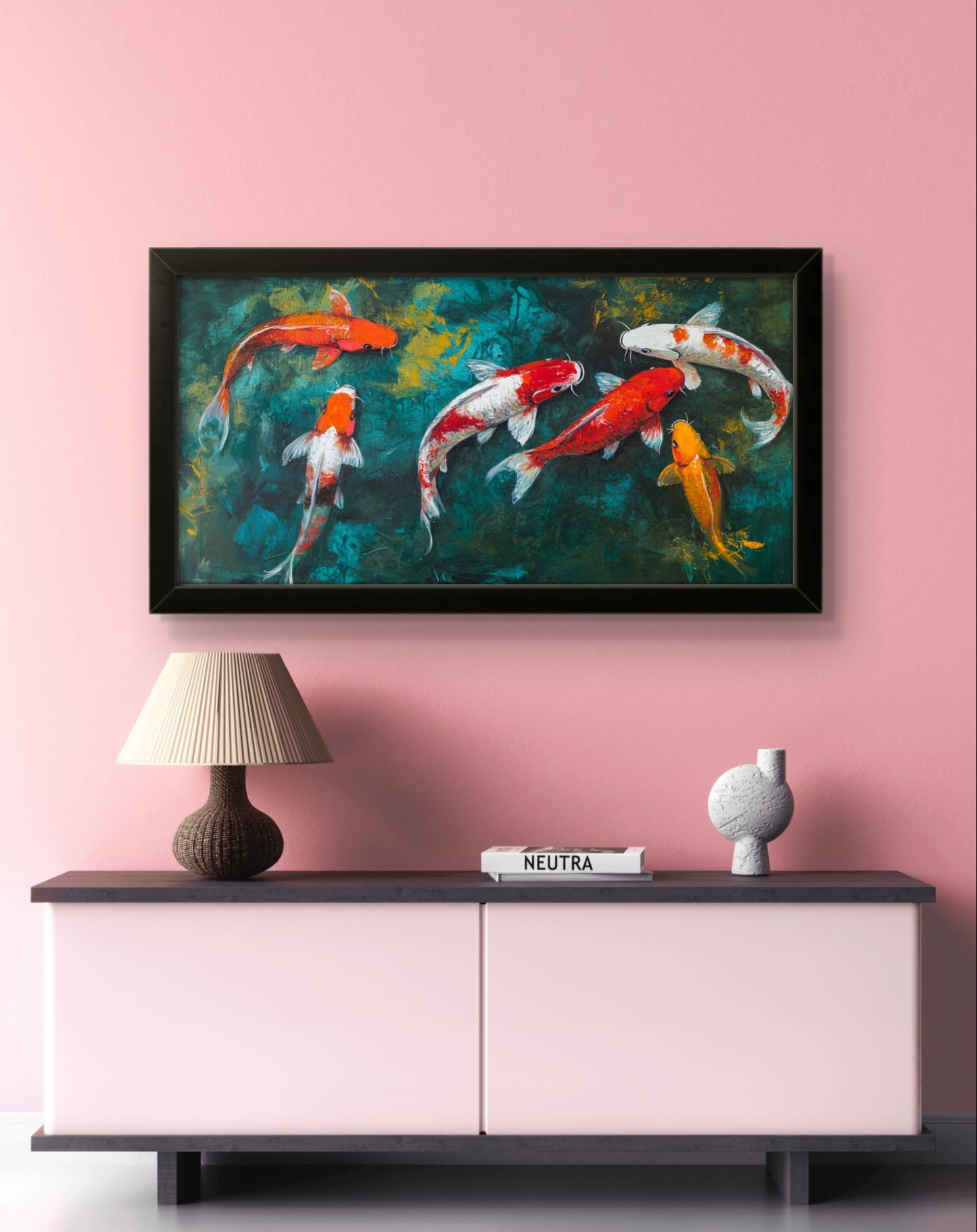 Koi Fishes - Feng Shui Paintings