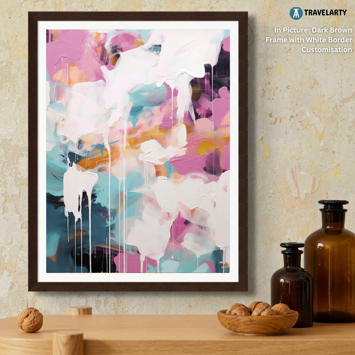 Buy Wall Art Bubblegum by NYC Abstract