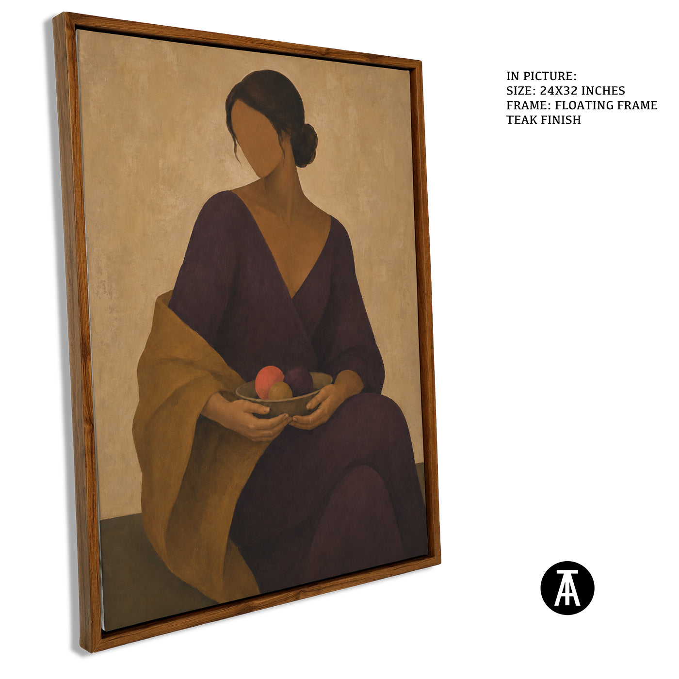 Artwork in Floating Frame