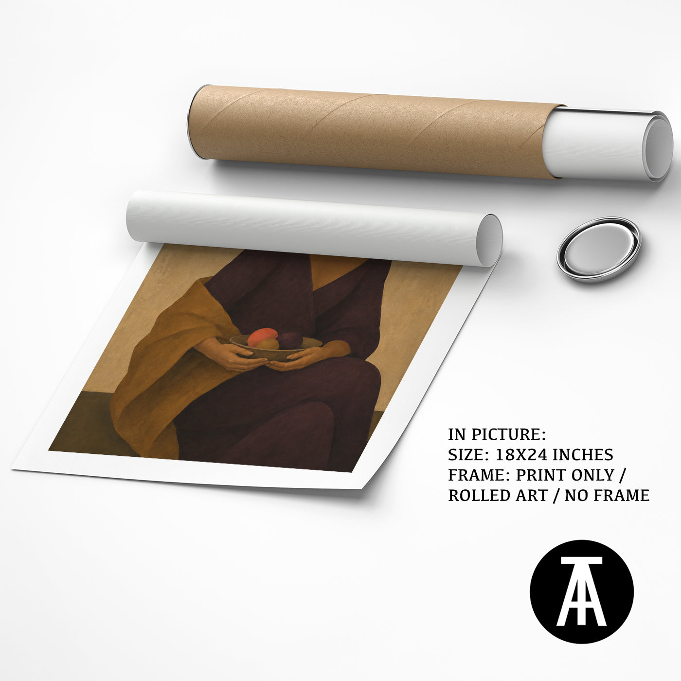 Artwork as Print Only or Rolled Art