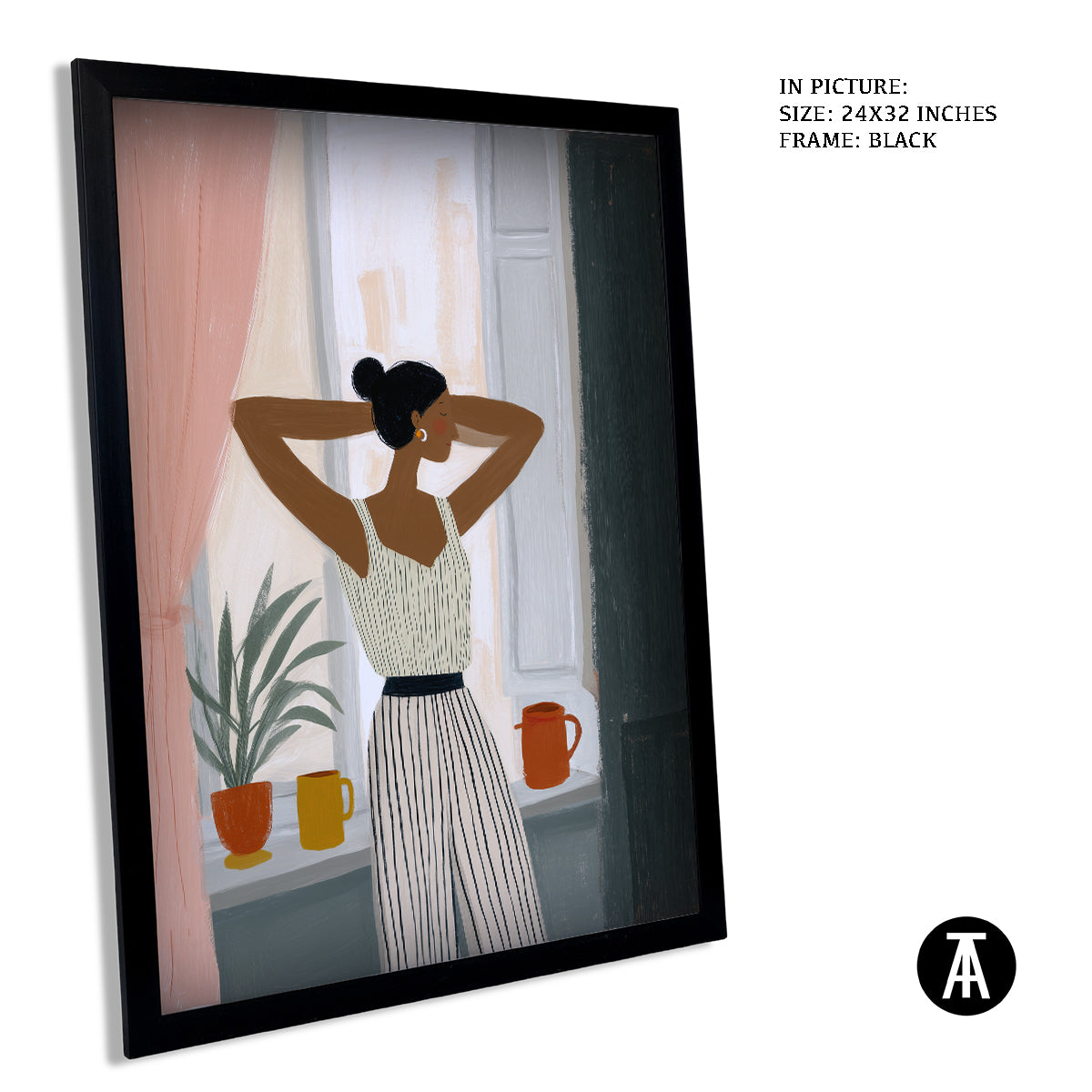 Artwork in Black Frame