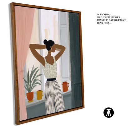 Artwork in Floating Frame