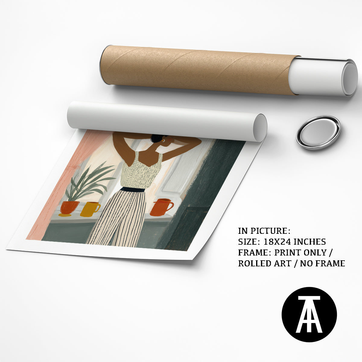 Artwork as Print Only or Rolled Art