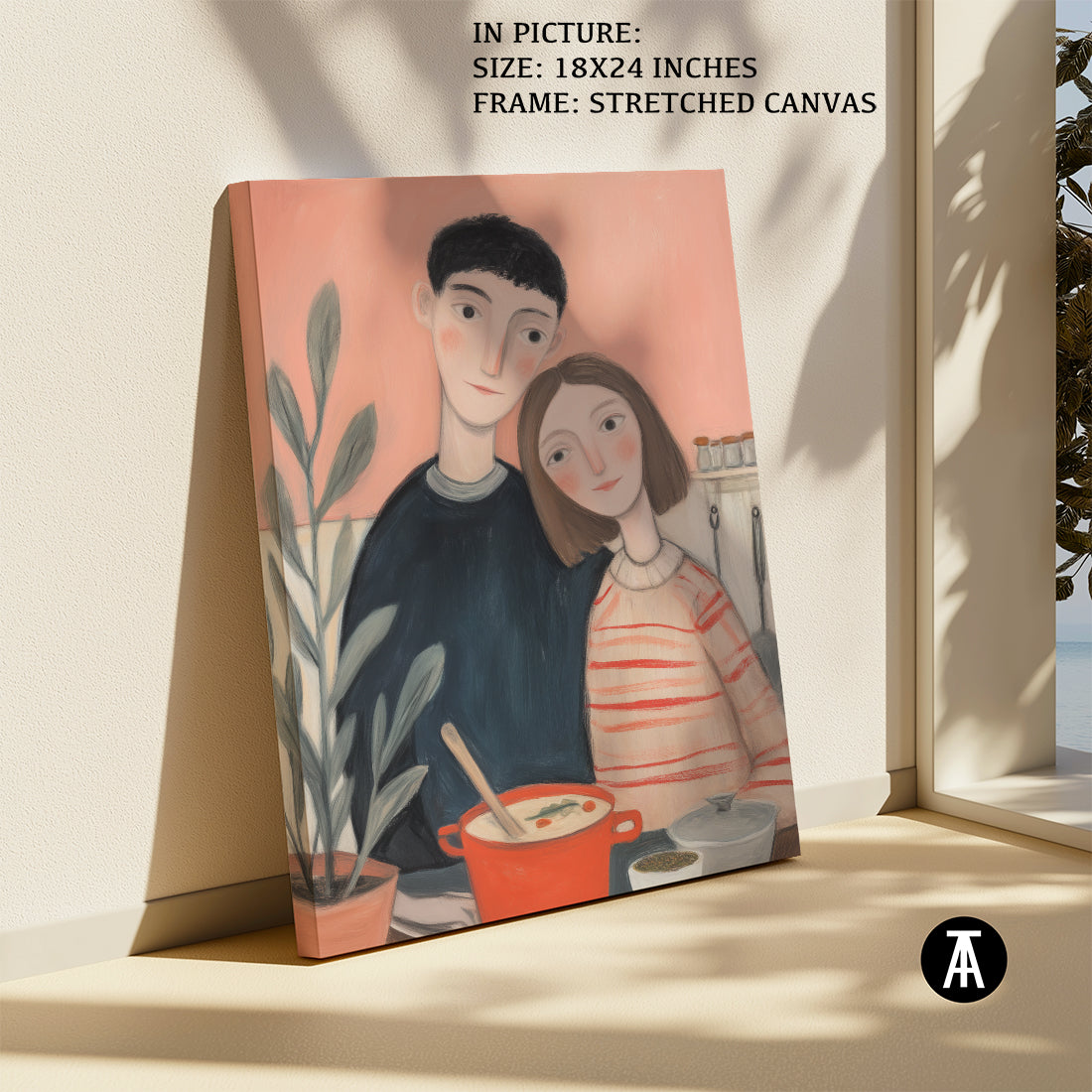 Sample Artwork in Stretched Canvas
