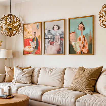 Gallery Wall Set in Lifestyle Setting