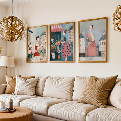 Gallery Wall Set in Lifestyle Setting