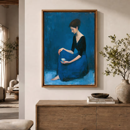 Painting in a Lifestyle Setting