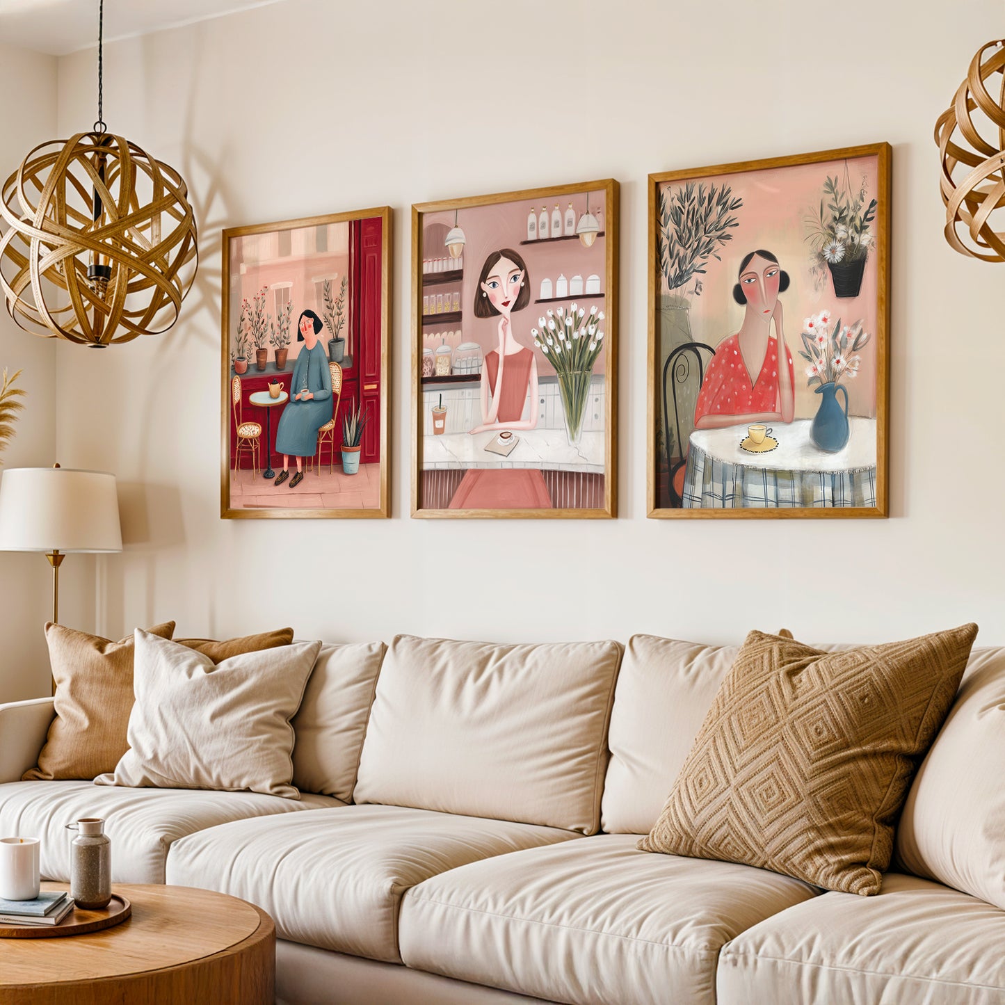 Gallery Wall Set in Lifestyle Setting