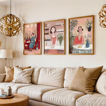 Gallery Wall Set in Lifestyle Setting