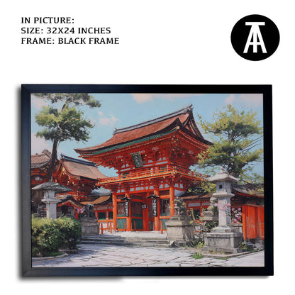 Artwork in Metal Earling Silver Frame