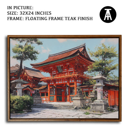 Artwork in Floating Frame