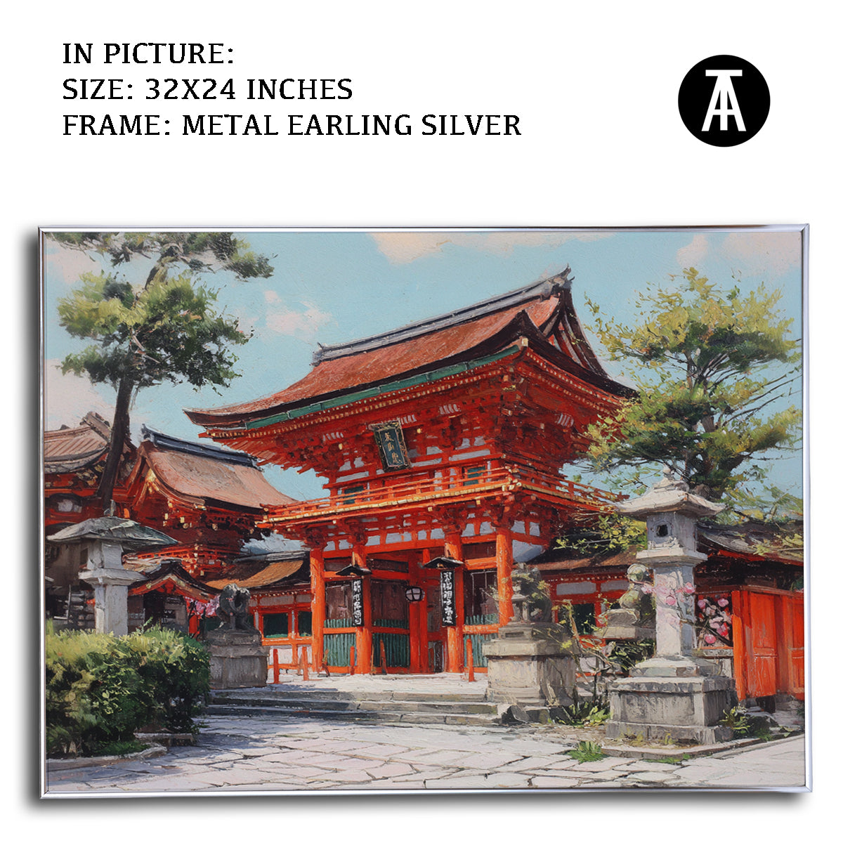 Artwork in Black Frame