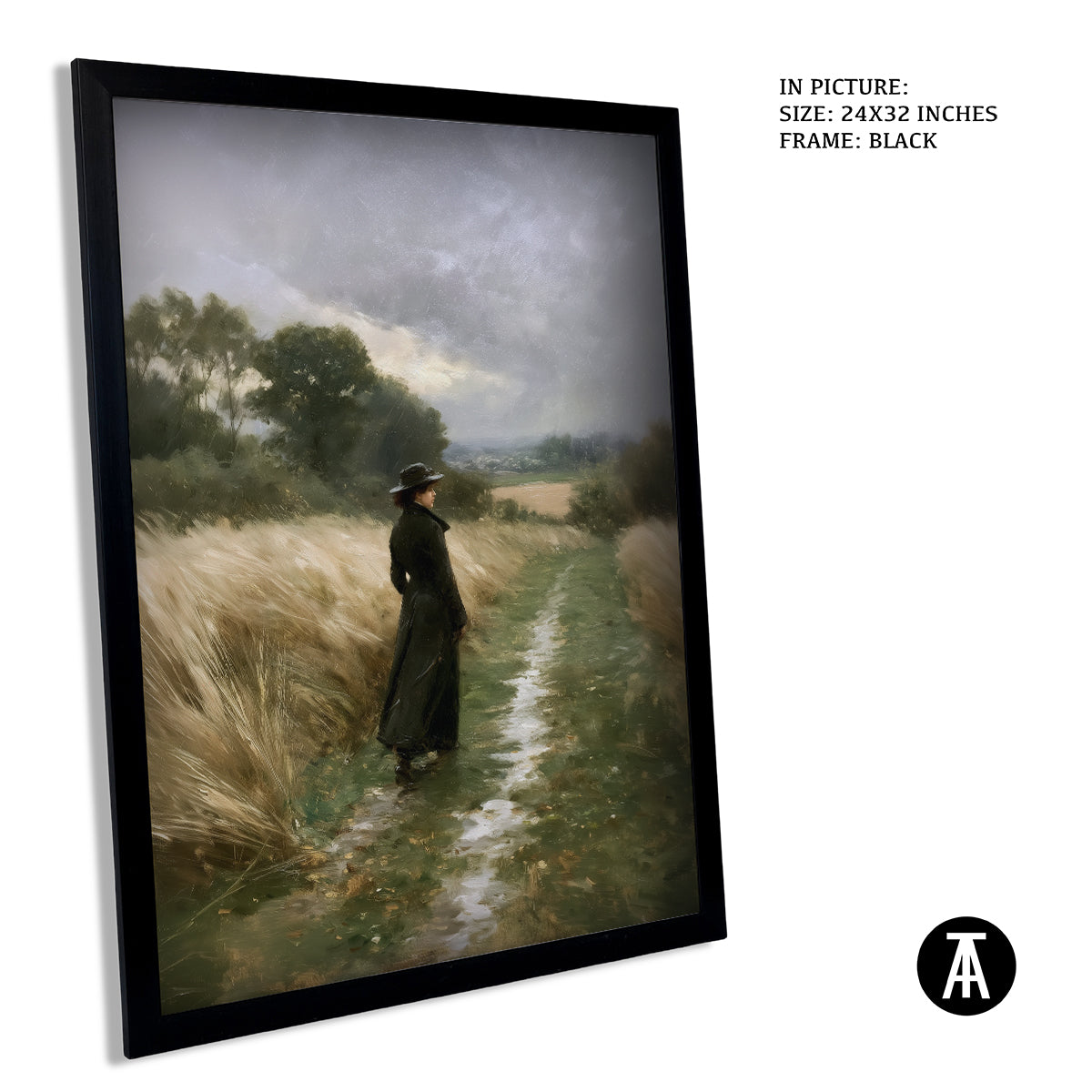 Artwork in Black Frame