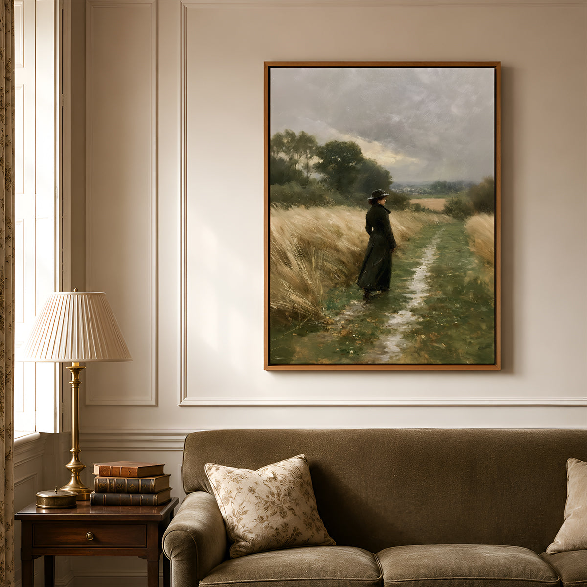 Painting in a Lifestyle Setting