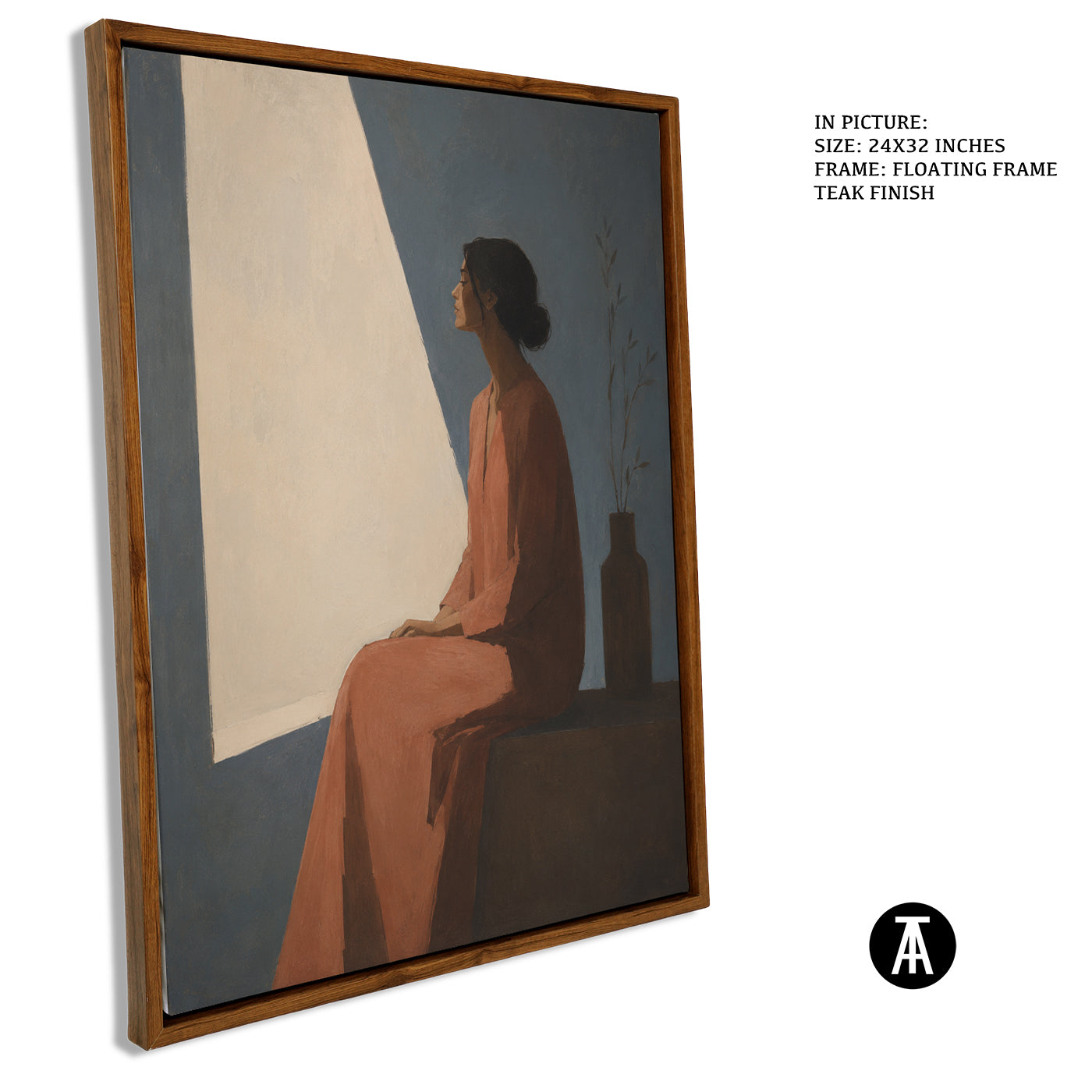 Artwork in Floating Frame