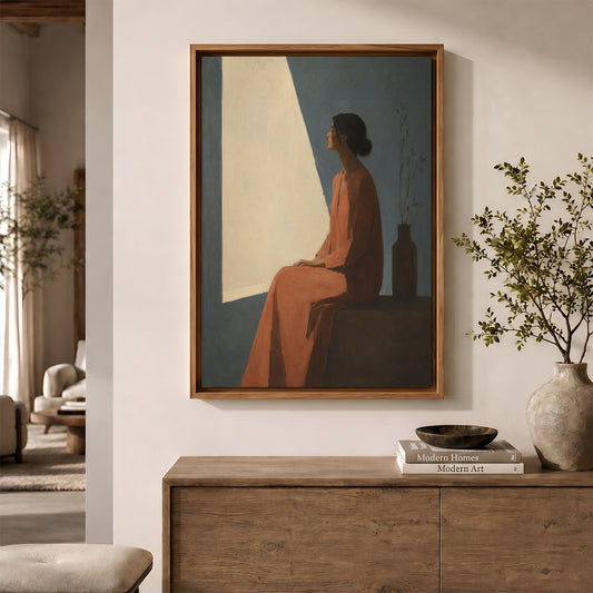 Painting in a Lifestyle Setting