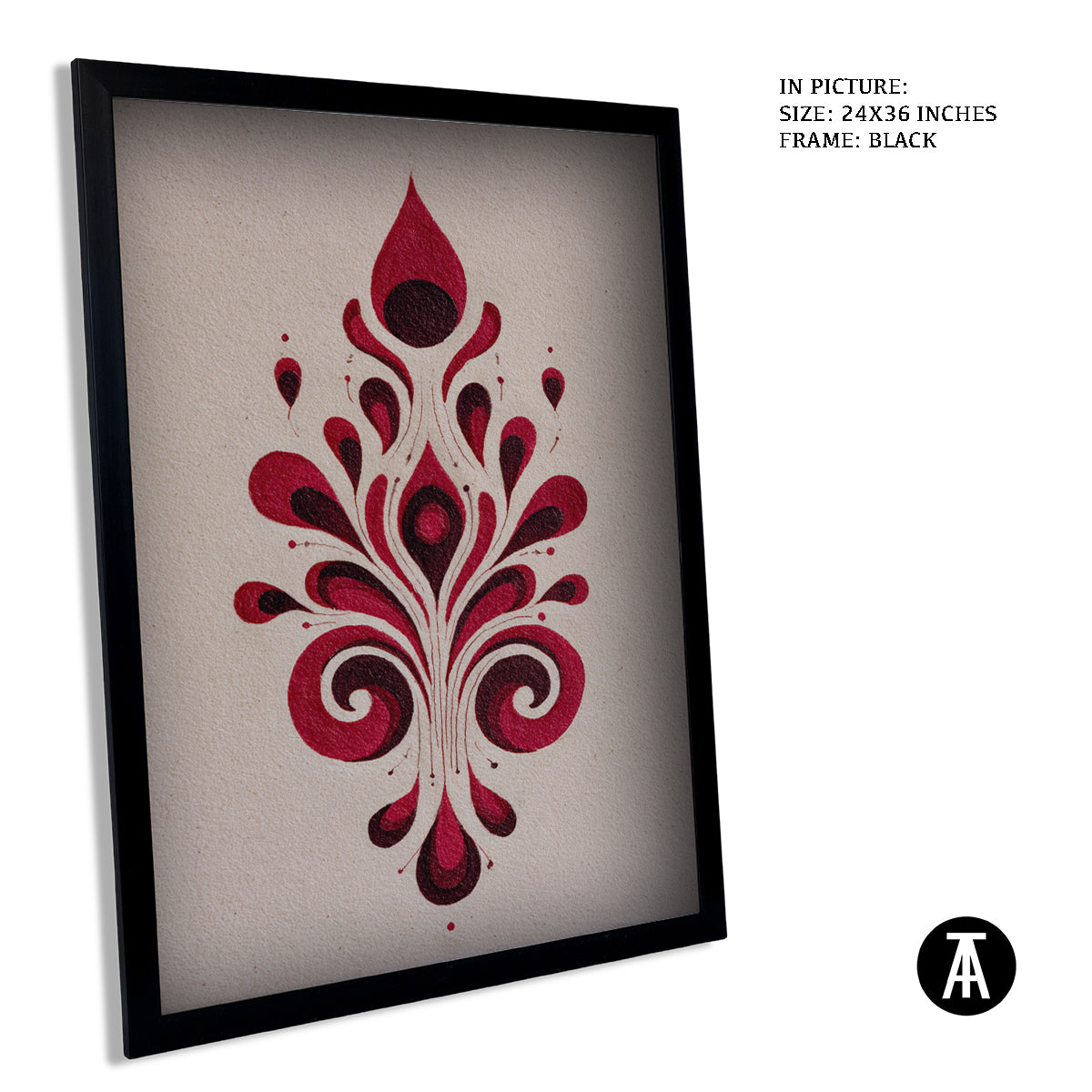 Artwork in Black Frame