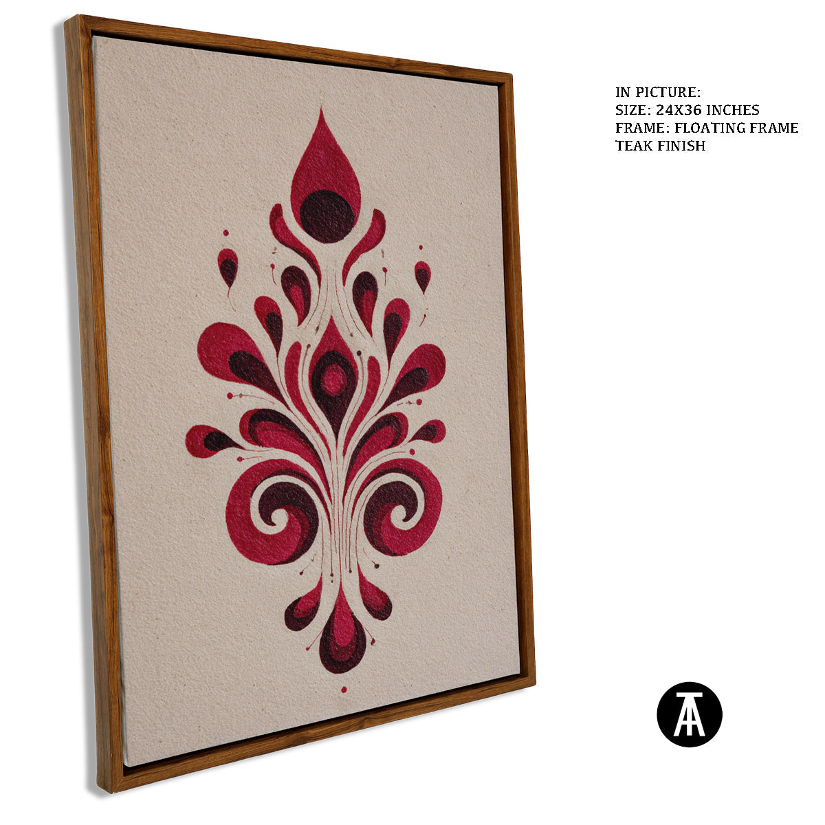 Artwork in Floating Frame