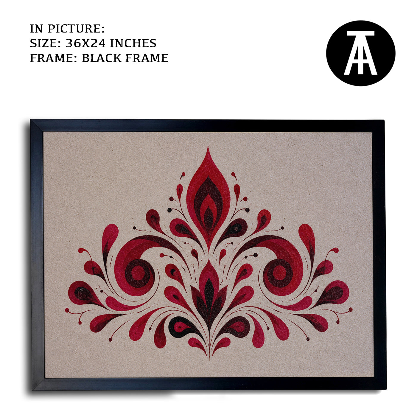 Artwork in Black Frame
