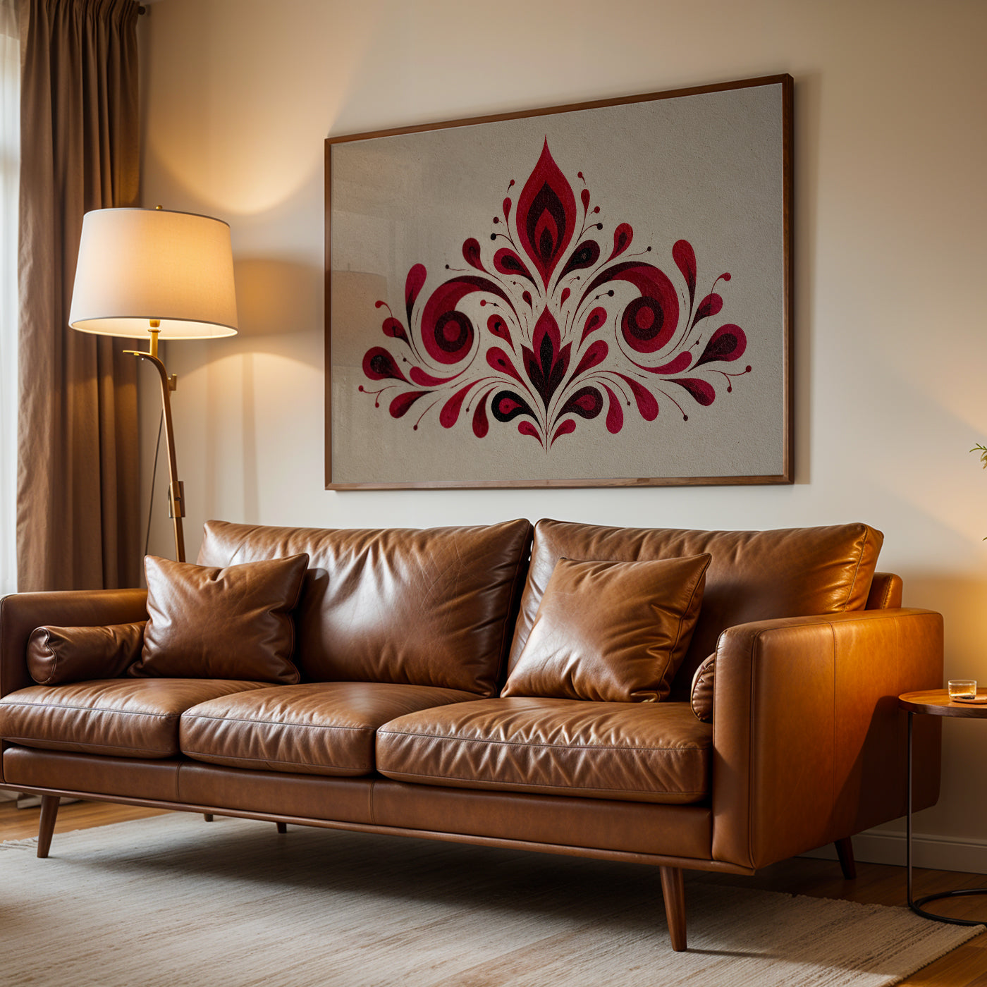 Heritage Indian Painting in a Lifestyle Setting