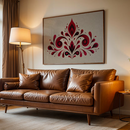 Heritage Indian Painting in a Lifestyle Setting