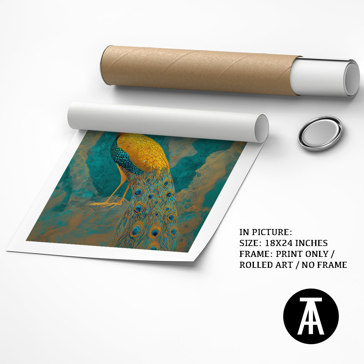 Artwork as Print Only or Rolled Art