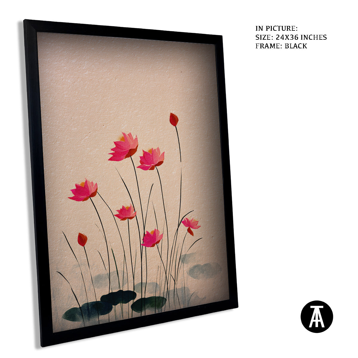 Artwork in Black Frame