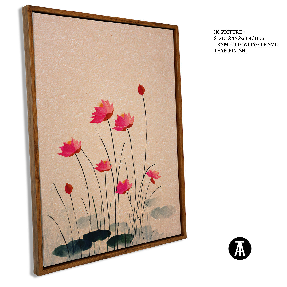 Artwork in Floating Frame