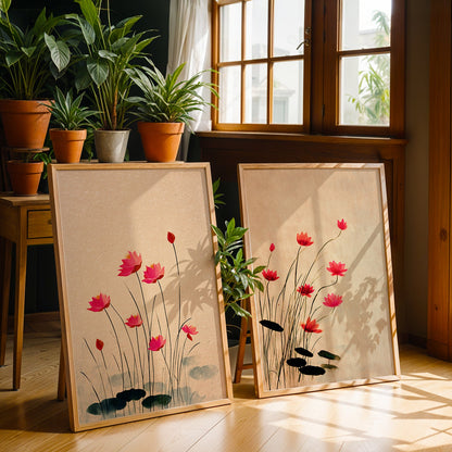 Heritage Indian Painting in a Lifestyle Setting