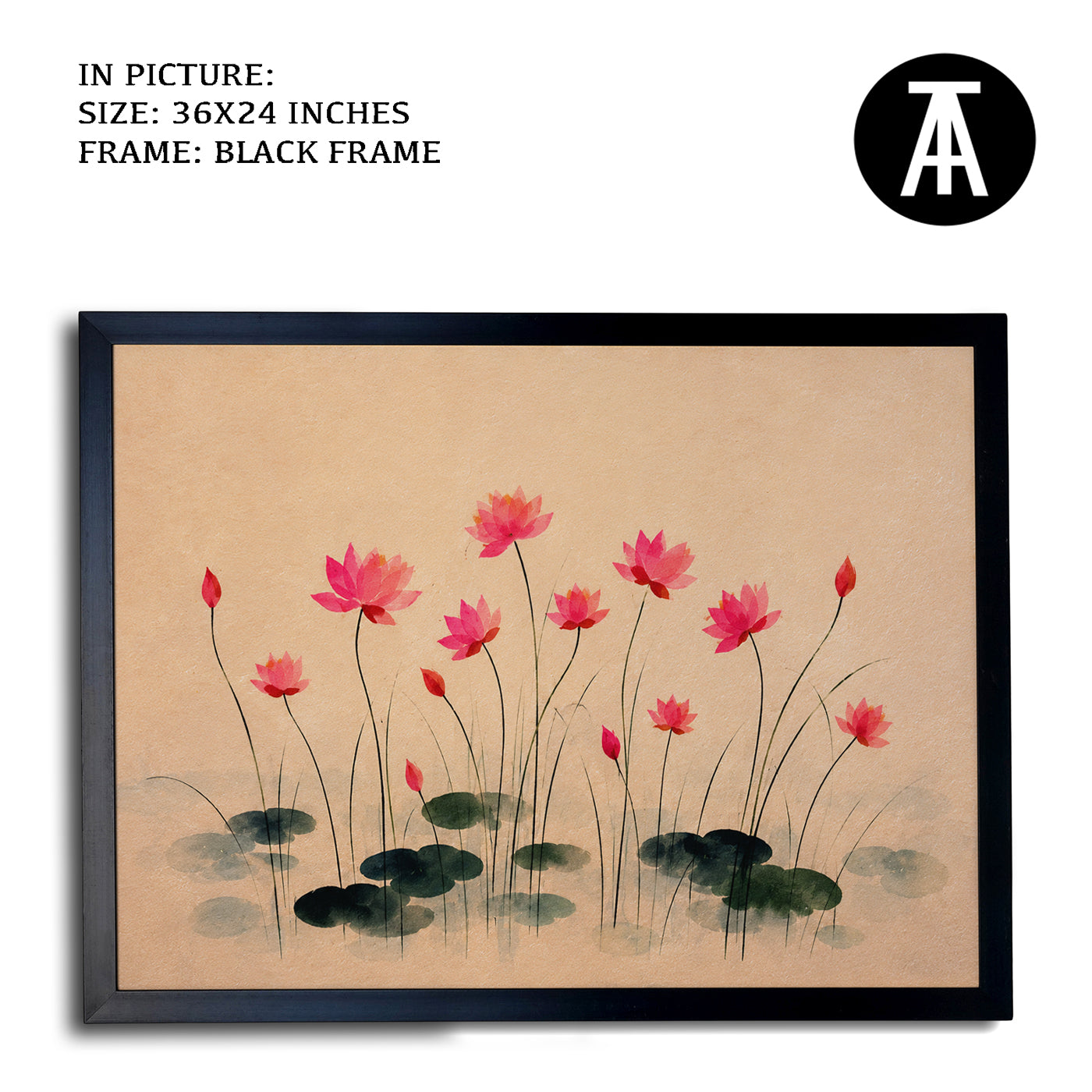 Artwork in Black Frame